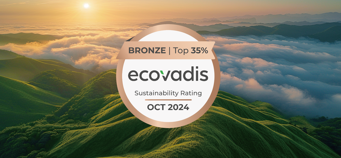 拼搏（中国）集团再获 EcoVadis 奖牌！
